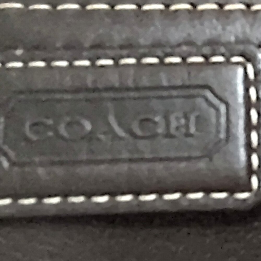 Coach ChelseaY2K Brown Leather Shoulder Tote Bag - Picture 2 of 6